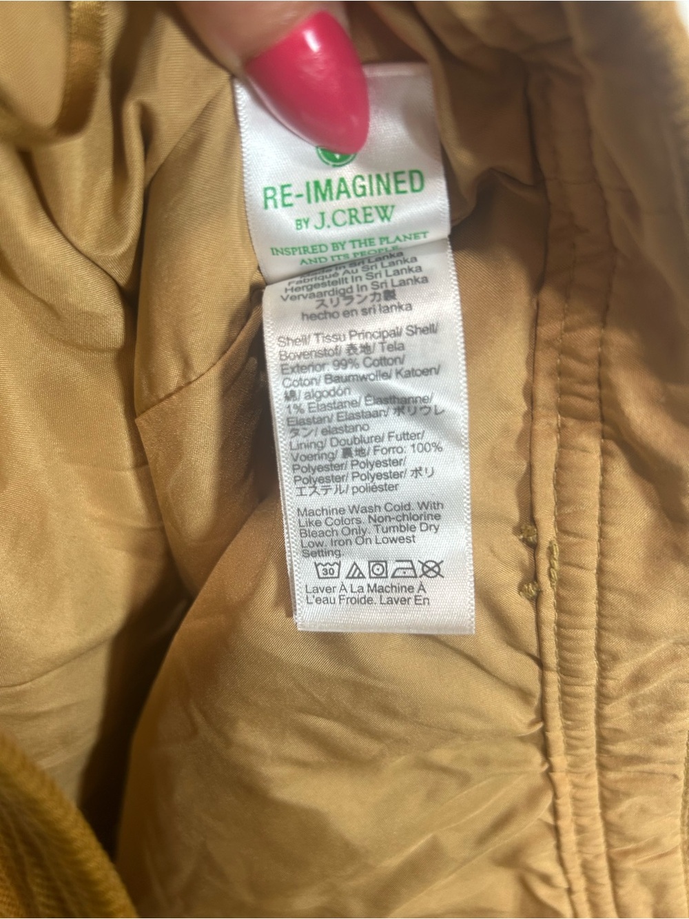 J.Crew Corduroy Skirt Button Front A-Line Mini Women 6 Brown Preppy Academia - Picture 7 of 10